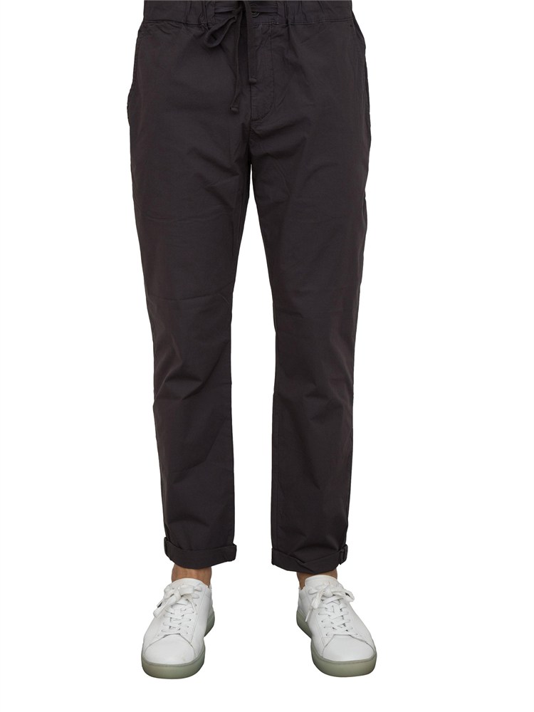 Pantalaccio Aiace Galassi in popeline di cotone nero