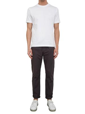 Pantalaccio Aiace Galassi in popeline di cotone nero in UOMO