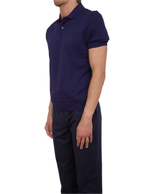 Polo Corneliani avorio in cotone in UOMO