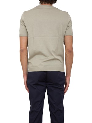 T-shirt in maglia girocollo Corneliani in cotone in UOMO