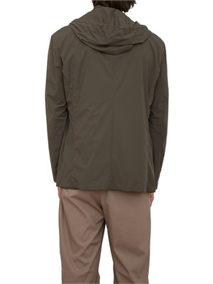 ARMANI EXCHANGE Giacca A.X. verde con cappuccio in UOMO