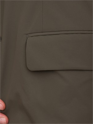 ARMANI EXCHANGE Giacca A.X. verde con cappuccio in UOMO