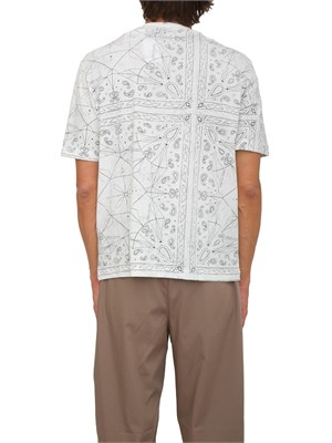 ARMANI EXCHANGE T-shirt A.X. regular fit fantasia caleidoscopio in UOMO