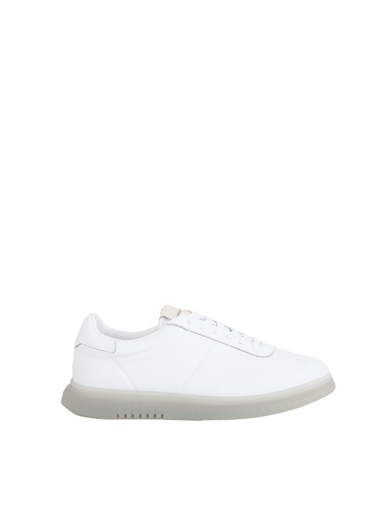 Sneaker uomo Emporio Armani in pelle bianca