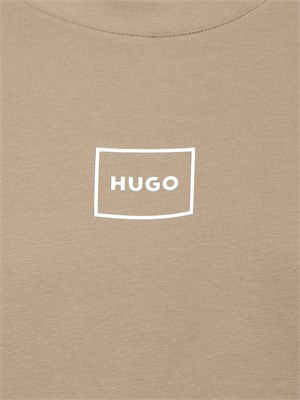 BOSS T-shirt Hugo relaxed fit  con logo stampato in UOMO