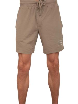 BOSS Bermuda Hugo in cotone elasticizzato con logo con cornice in UOMO