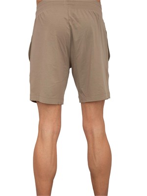 BOSS Bermuda Hugo in cotone elasticizzato con logo con cornice in UOMO