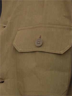 Camicia BOSS uomo relaxed fit in misto lino italiano verde in UOMO