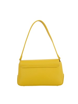 Borsa a spalla gialla  Elisabetta Franchi con logo in DONNA