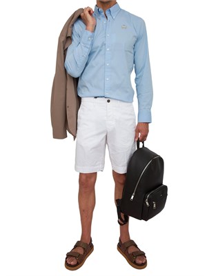 Camicia La Martina azzurro slim fit - Leon in UOMO