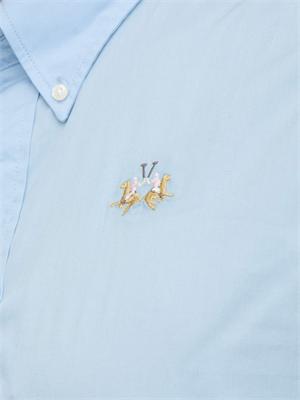 Camicia La Martina azzurro slim fit - Leon in UOMO