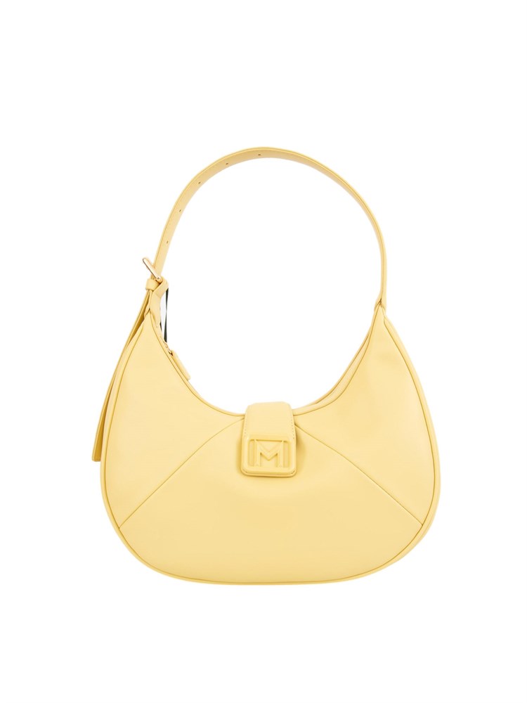 Borsa donna Marella in pelle ecologica gialla