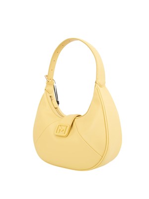 Borsa donna Marella in pelle ecologica gialla in DONNA