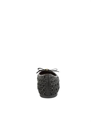 TWIN-SET Ballerine Twinset nero con intrecci e fiocco in DONNA