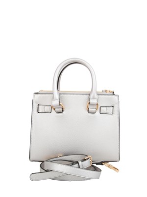 Borsa satchel piccola Liu Jo in similpelle argento in DONNA