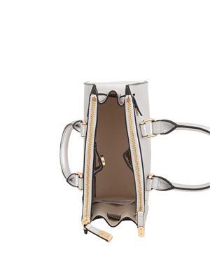 Borsa satchel piccola Liu Jo in similpelle argento in DONNA