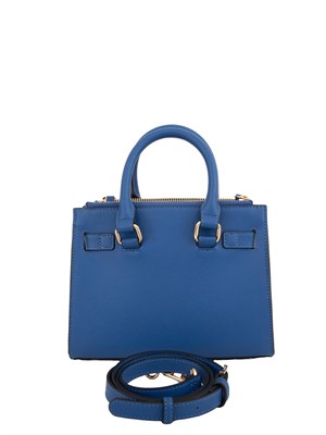 Borsa satchel piccola Liu Jo in similpelle bluette in DONNA