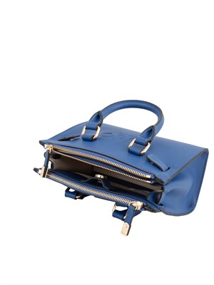 Borsa satchel piccola Liu Jo in similpelle bluette in DONNA