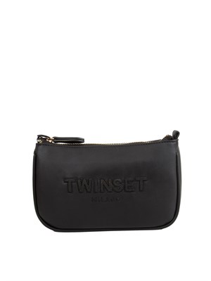 TWIN-SET Borsetat nera Twinset con catena e manico removibile in DONNA