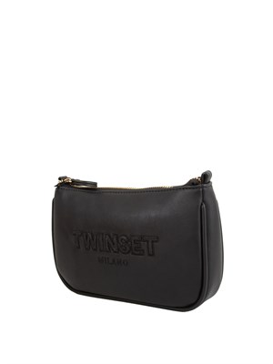 TWIN-SET Borsetat nera Twinset con catena e manico removibile in DONNA