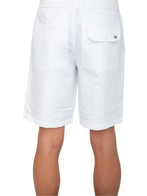 Bermuda Armani Exchange bianco in misto lino in UOMO