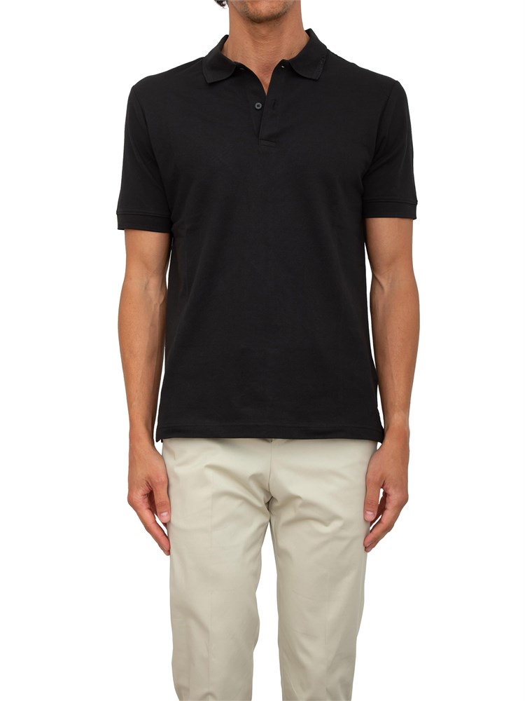 Polo Calvin Klein nero piquet thermo tech