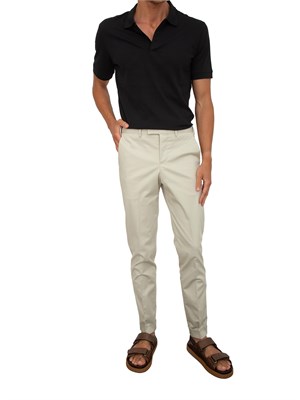 Polo Calvin Klein nero piquet thermo tech in UOMO