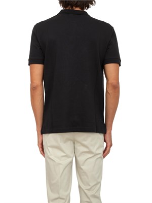 Polo Calvin Klein nero piquet thermo tech in UOMO