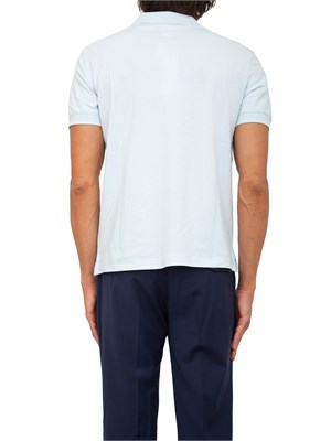 Polo Calvin Klein celeste piquet thermo tech in UOMO