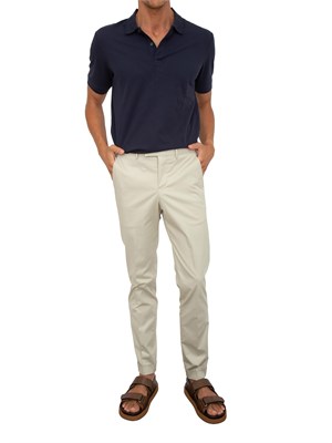 Polo Calvin Klein blu piquet thermo tech in UOMO