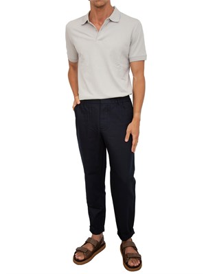 Polo Calvin Klein taupe piquet thermo tech in UOMO