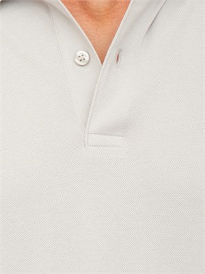 Polo Calvin Klein taupe piquet thermo tech in UOMO