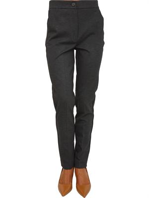 Pantaloni Emme Marella in tessuto stretch grigio in DONNA