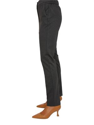 Pantaloni Emme Marella in tessuto stretch grigio in DONNA