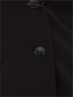 Completo giacca pantalone Emme Marella in tessuto stretch nero in DONNA