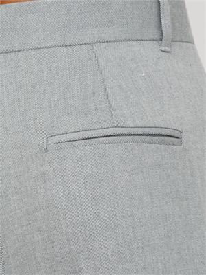 Pantaloni gessati Emme marella in tessuto grigio chiaro in DONNA
