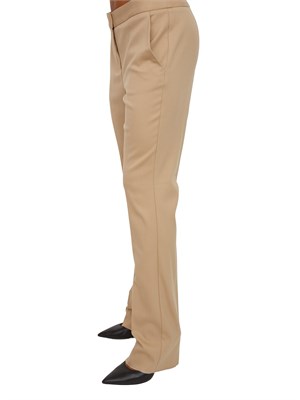 Pantaloni Emme Marella in misto lana stretch cammello in DONNA