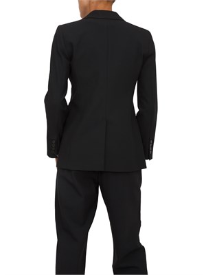 Blazer Marella in tela di misto viscosa nera in DONNA