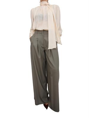 Pantaloni verdi Marella modello palazzo in DONNA