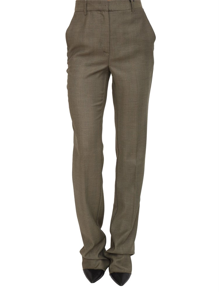 Pantalone Marella in saglia fluida verde