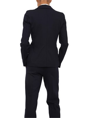 Giacca monopetto iBlues in jersey nero in DONNA