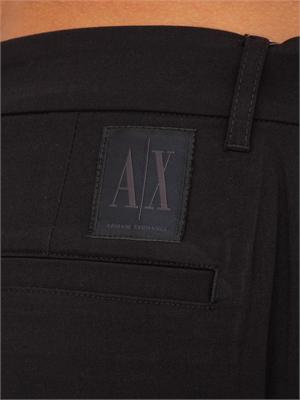 Pantaloni chino nero Armani Exchange in UOMO