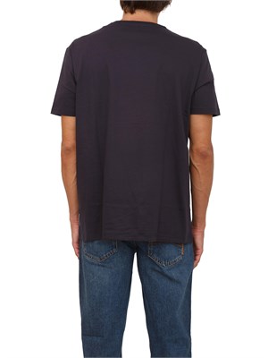 T-shirt girocollo blu Armani Exchange regular fit in UOMO