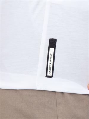 T-shirt girocollo bianco Armani Exchange regular fit in UOMO