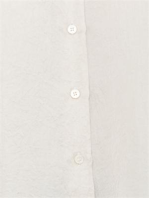 MARELLA Camicia Maerlla in tessuto avorio effetto crespo relaxed fit in DONNA