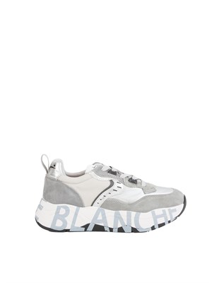 Sneaker Voile Blanche in suede e tessuto tecnico grigio in DONNA