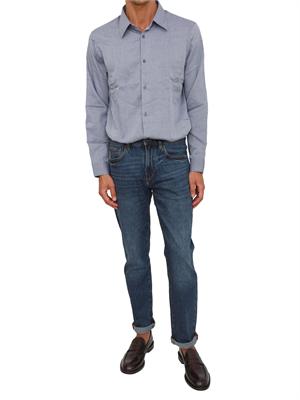 Camicia fantasia geometria Armani Exchange regular fit in UOMO