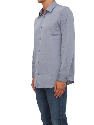 Camicia fantasia geometria Armani Exchange regular fit in UOMO