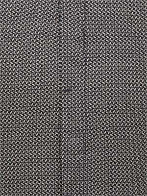 Camicia blu Armani Exchange slim fit microfantasia in UOMO