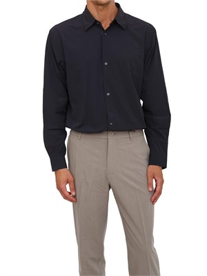 Camicia blu Armani Exchange in UOMO